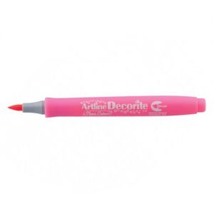 Marker Toma Artline Decorite Brush, Różowy Neon